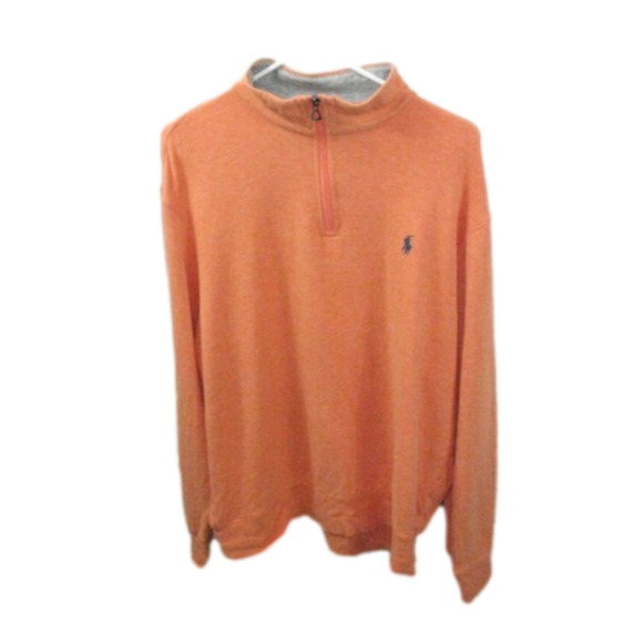 Polo Ralph Lauren Men's Mock Neck Partial Zip Front Shirt Size Large - Picture 4 of 4